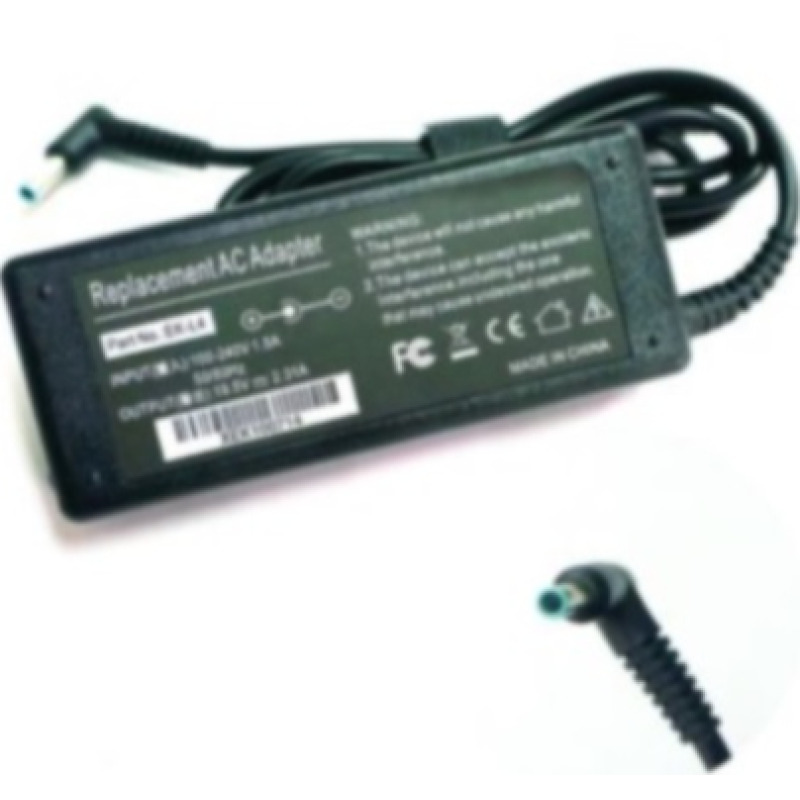 Generico AC-Dell Punta Azul adaptador e inversor de corriente Interior 45 W Negro